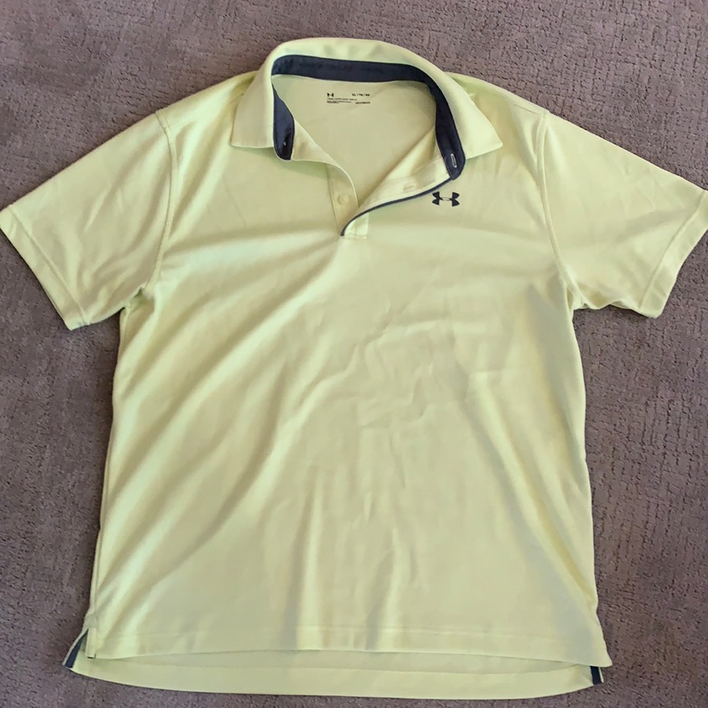Under armor men’s xl heat gear golf shirt
